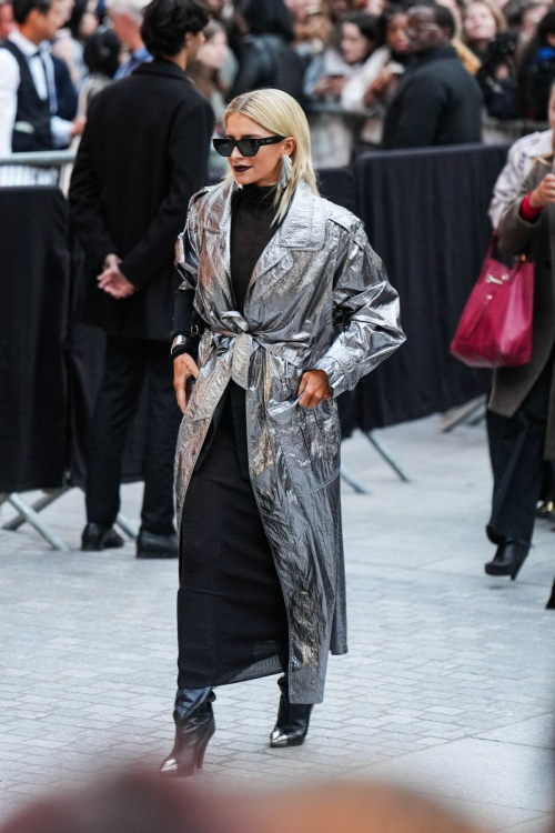 Caroline Daur Arrives at Isabel Marant Fashion Show Paris Fashion Week, September 2024 2