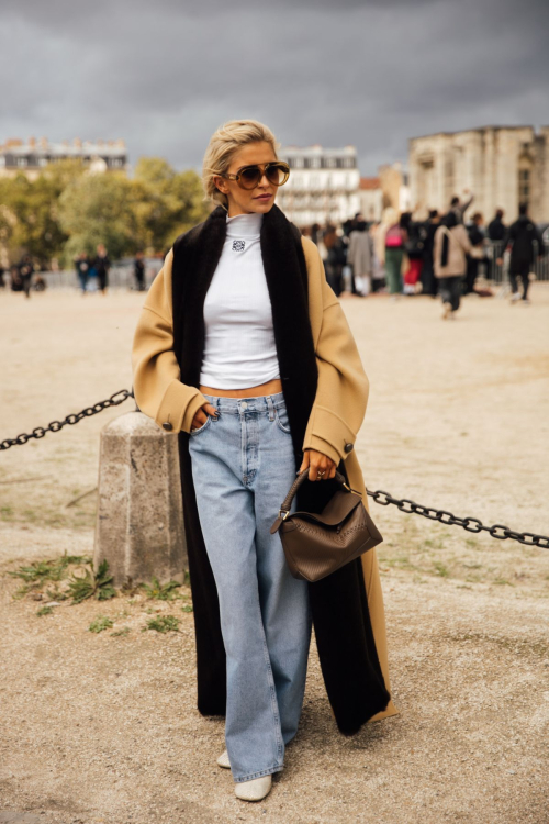 Caroline Daur Arrives at Loewe Fashion Show, Paris Fashion Week, September 2024 2