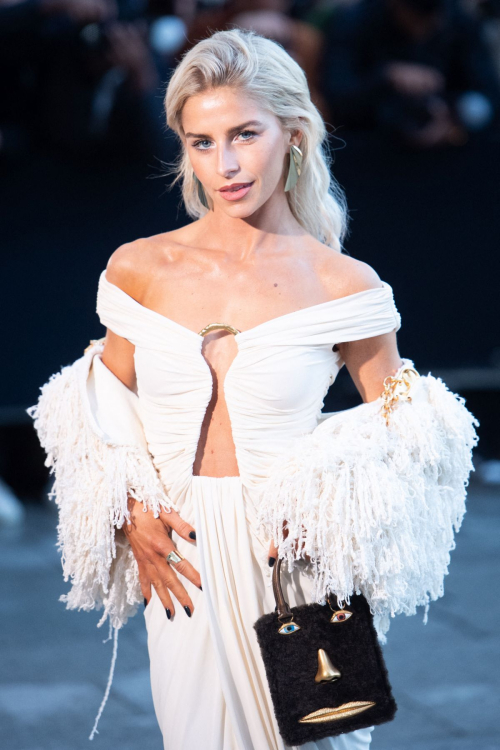 Caroline Daur at Schiaparelli Fashion Show, Paris Fashion Week, September 2024