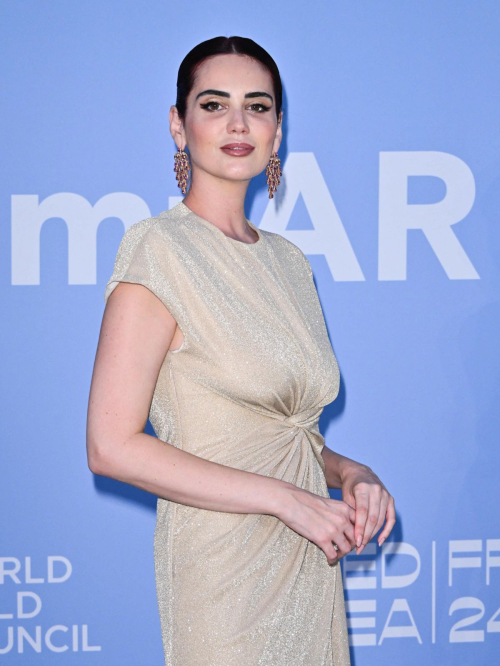 Cat Poulani at AmfAR Gala at 81st Venice Film Festival 1