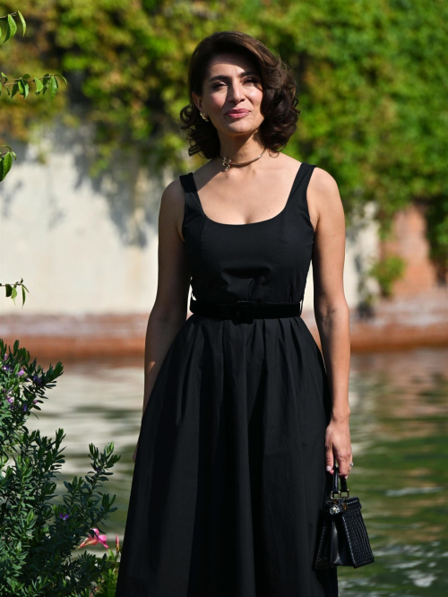 Caterina Murino arrives at Hotel Excelsior for 81st Venice International Film Festival 1