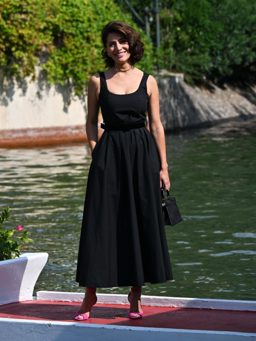 Caterina Murino arrives at Hotel Excelsior for 81st Venice International Film Festival 3