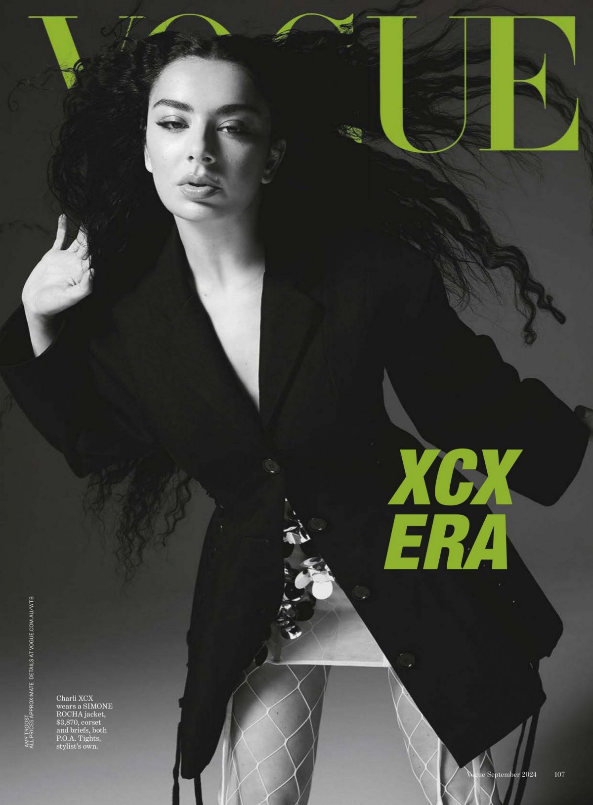 Charli Xcx Vogue Australia September 2024