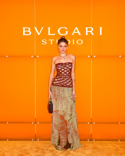 Charlotte Lawrence at Bulgari Studio Party New York 1