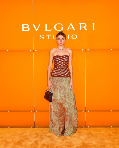 Charlotte Lawrence at Bulgari Studio Party New York 3