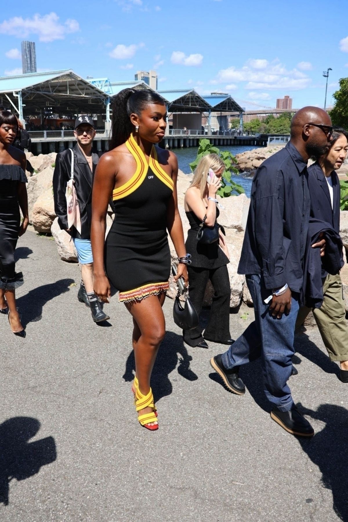 Coco Jones Off-White Show New York Fashion Week, September 2024