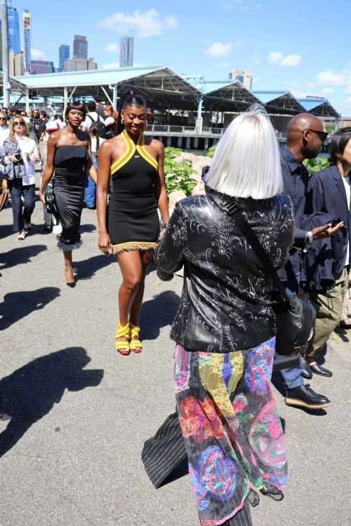 Coco Jones Off-White Show New York Fashion Week, September 2024 4