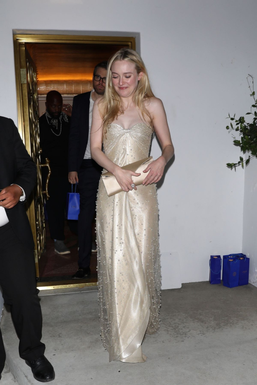 Dakota Fanning Leaves Lalo Tequila Emmy After-party in West Hollywood 1