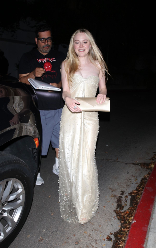 Dakota Fanning Leaves Lalo Tequila Emmy After-party in West Hollywood 5