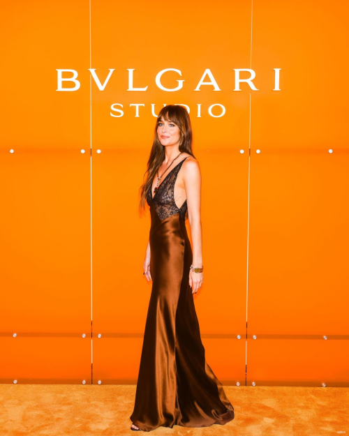 Dakota Johnson at Bulgari Studio Party New York City 4