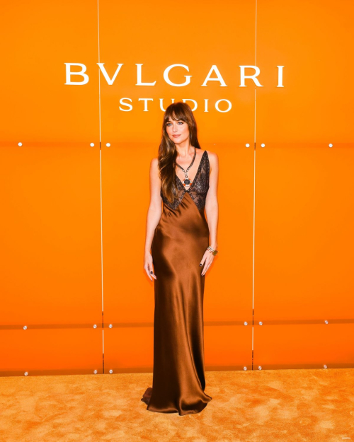 Dakota Johnson at Bulgari Studio Party New York City 5