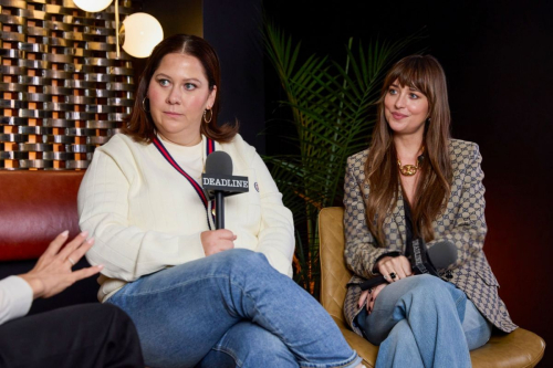 Dakota Johnson at Deadline Studio at Toronto Film Festival 3