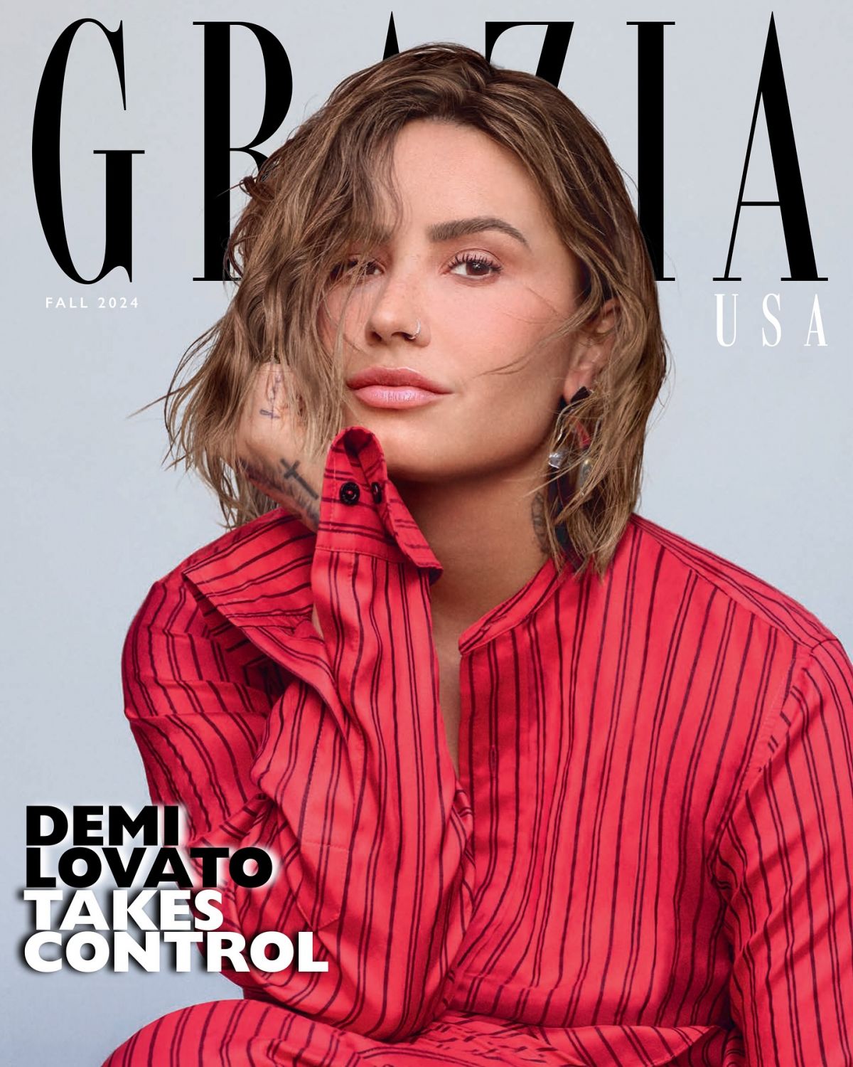 Demi Lovato for Grazia Magazine Fall 2024