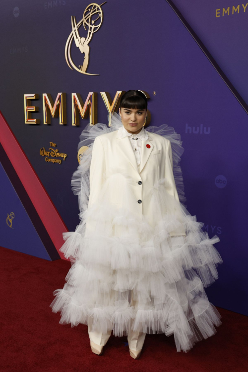 Devery Jacobs at 76th Emmy Awards at Peacock Theatre in Los Angeles 2