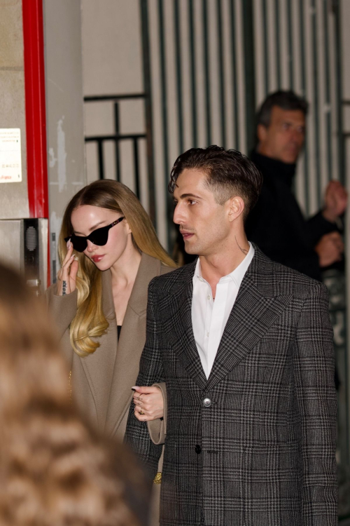 Dove Cameron and Damiano David Arrive at Valentino After-Party in Paris, September 2024 2