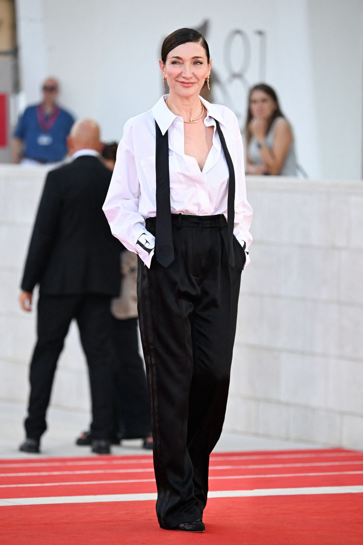 Elisabetta Franchi at Queer Premiere at 81st Venice International Film Festival