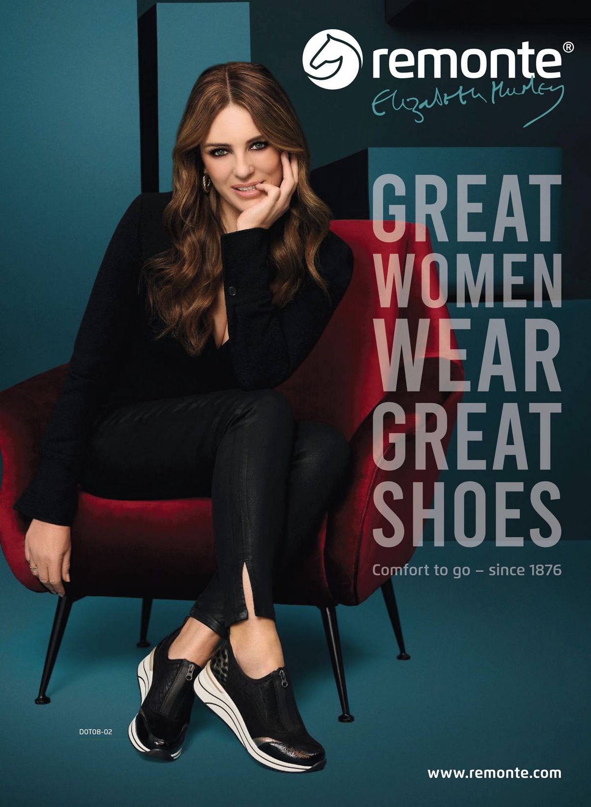 Elizabeth Hurley Remonte Shoes October 2024