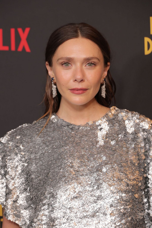 Elizabeth Olsen at His Three Daughters Premiere New York 1