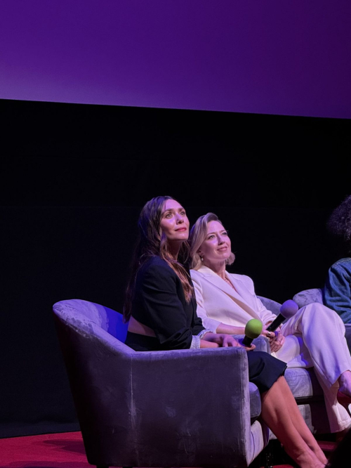 Elizabeth Olsen at His Three Daughters Screening Q&A in London 3