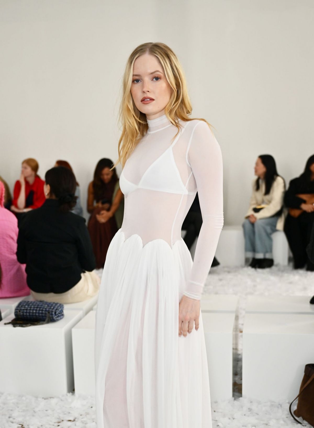 Ellie Bamber at 16Arlington Show London Fashion Week