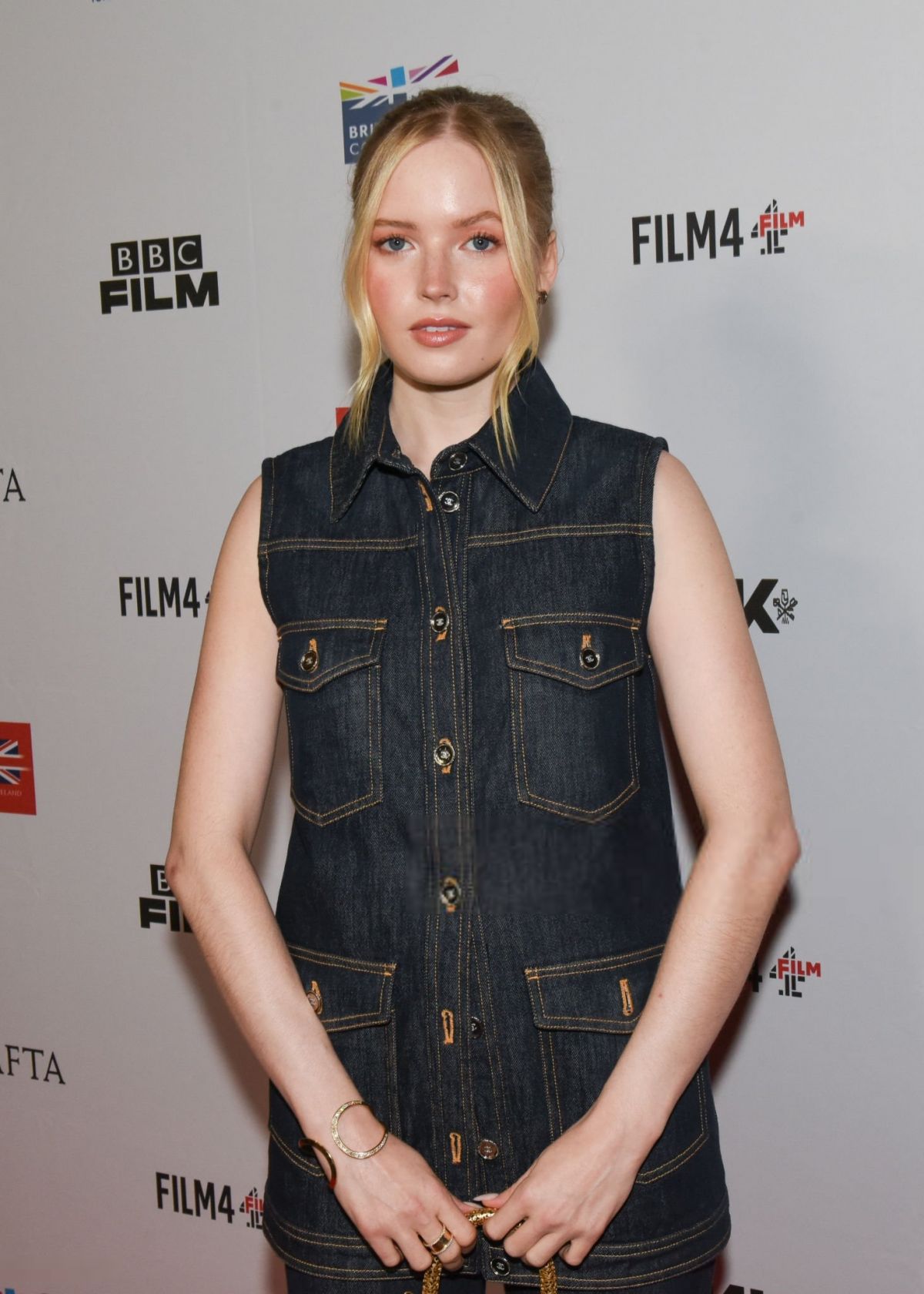 Ellie Bamber at Great Tea Party Toronto International Film Festival, September 2024