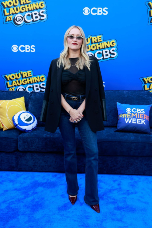 Emily Osment at You’re Laughing CBS Premiere Los Angeles, September 2024