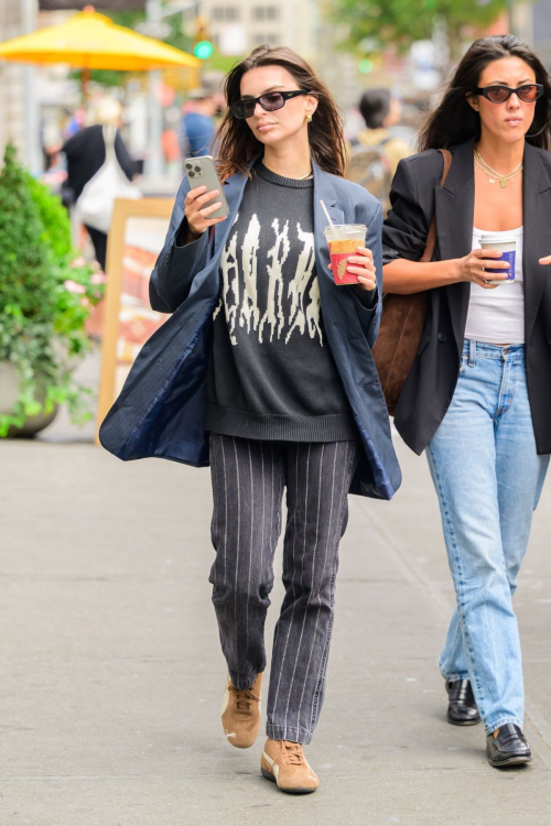 Emily Ratajkowski and Friend Out in New York 4