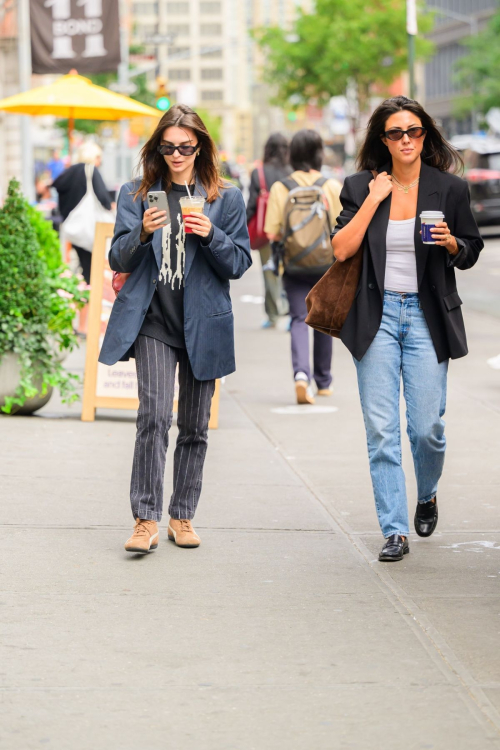 Emily Ratajkowski and Friend Out in New York 6