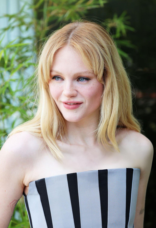 Emma Laird Arrives at Hotel Excelsior at Venice International Film Festival 2