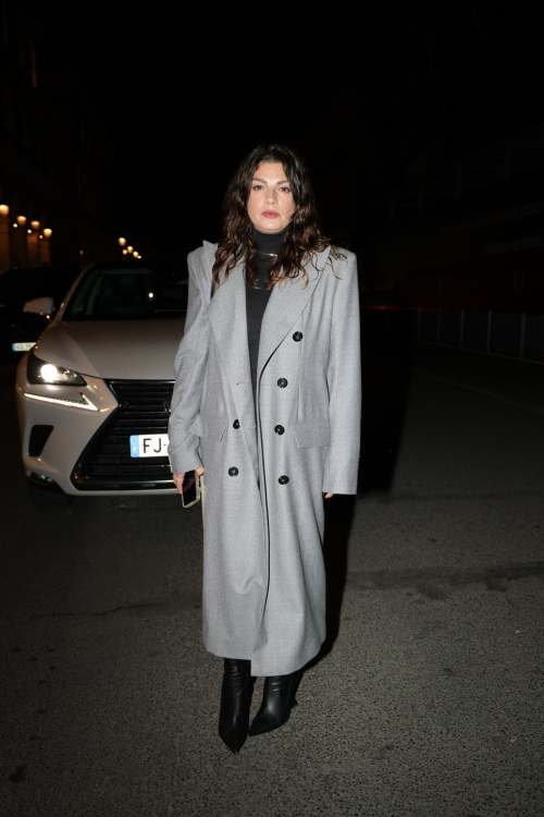 Emma Marrone Arrives at Costes Party Paris, September 2024 1