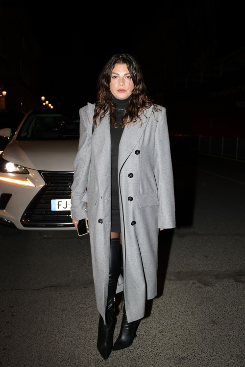 Emma Marrone Arrives at Costes Party Paris, September 2024 5