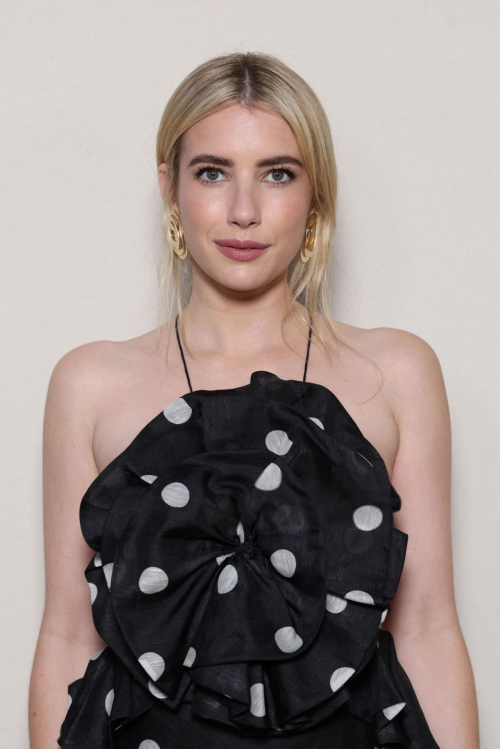 Emma Roberts at Zimmermann SS25 Fashion Show Paris Fashion Week, September 2024 7