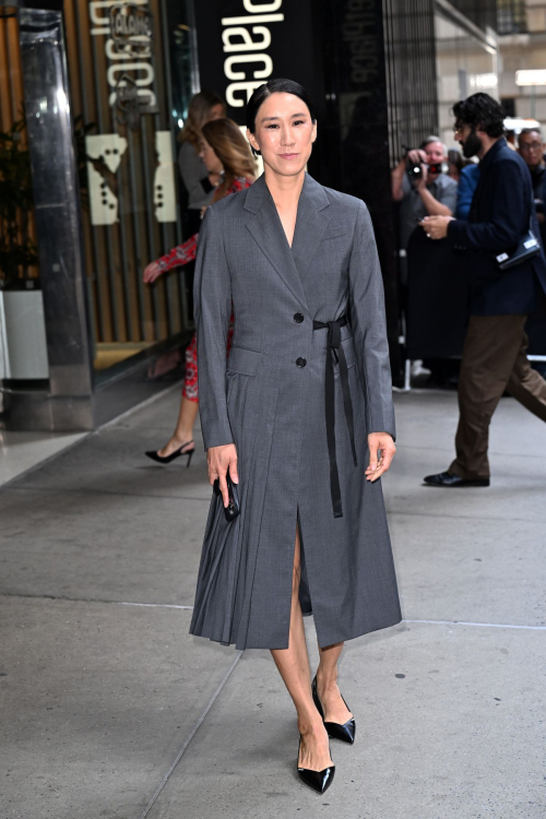 Eva Chen at Carolina Herrera Spring 2024 Fashion Show at New York Fashion Week