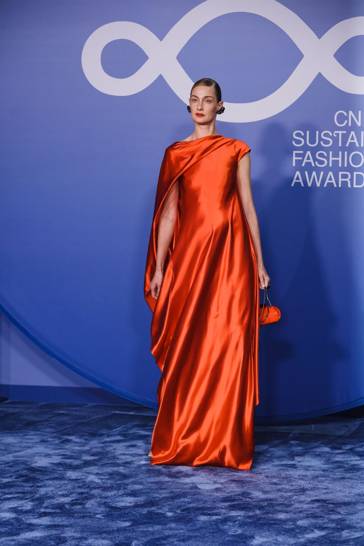 Eva Riccobono at CNMI Sustainable Fashion Awards at Milan Fashion Week