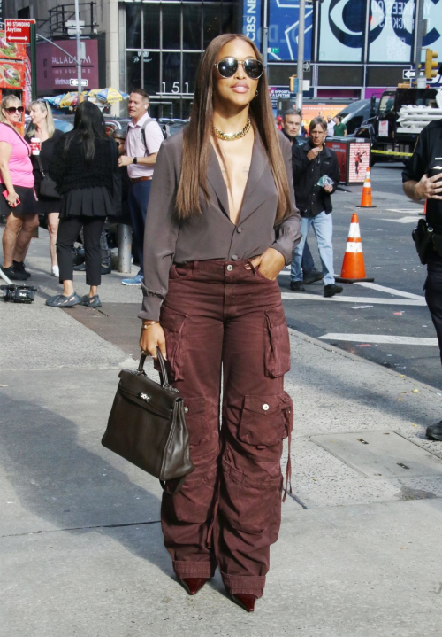 Eve Arrives at GMA3 to Talk About Her New Memoir Who’s that Girl? in New York 4