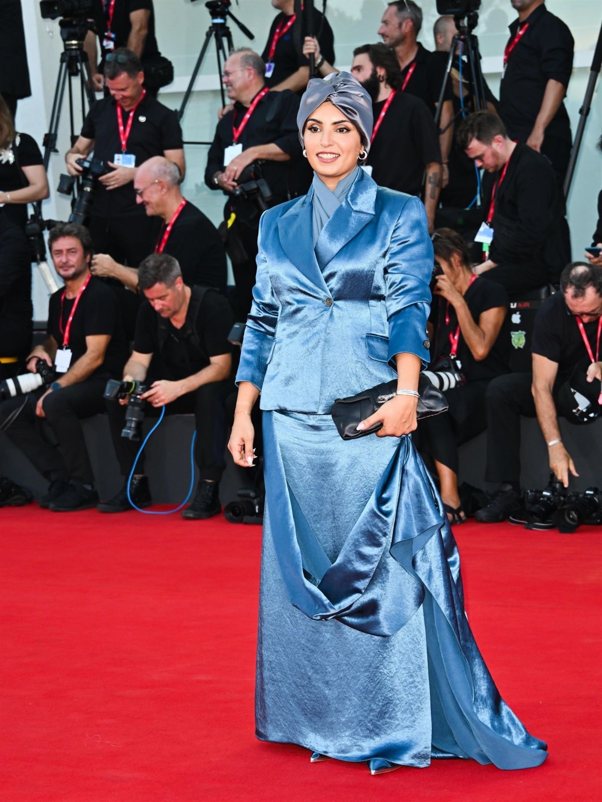 Fatma Al Remaihi at Babygirl Premiere at Venice International Film Festival