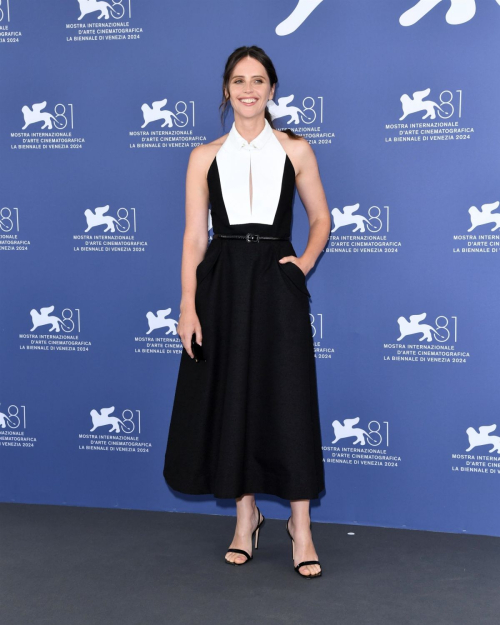 Felicity Jones at The Brutalist Photocall, Venice Film Festival 2024 2