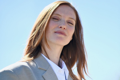 Fleur Geffrier at Rivage Photocall at La Rochelle Fiction Festival 3