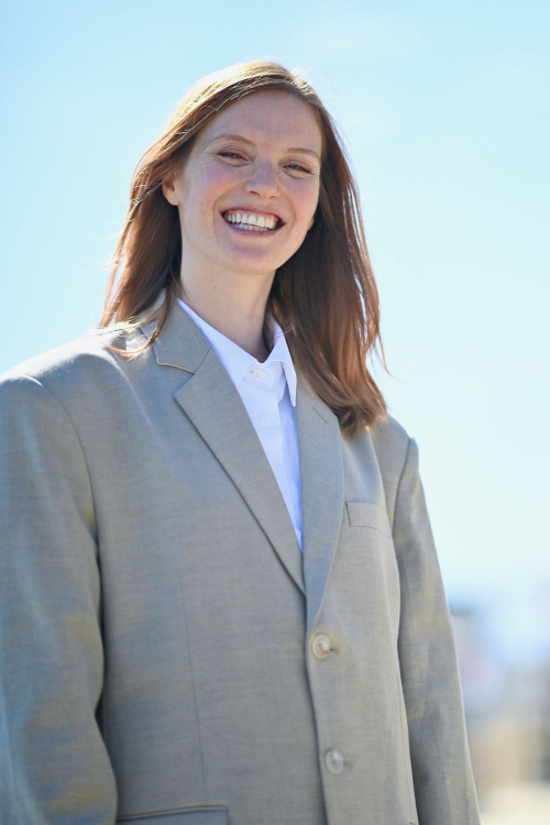 Fleur Geffrier at Rivage Photocall at La Rochelle Fiction Festival 5