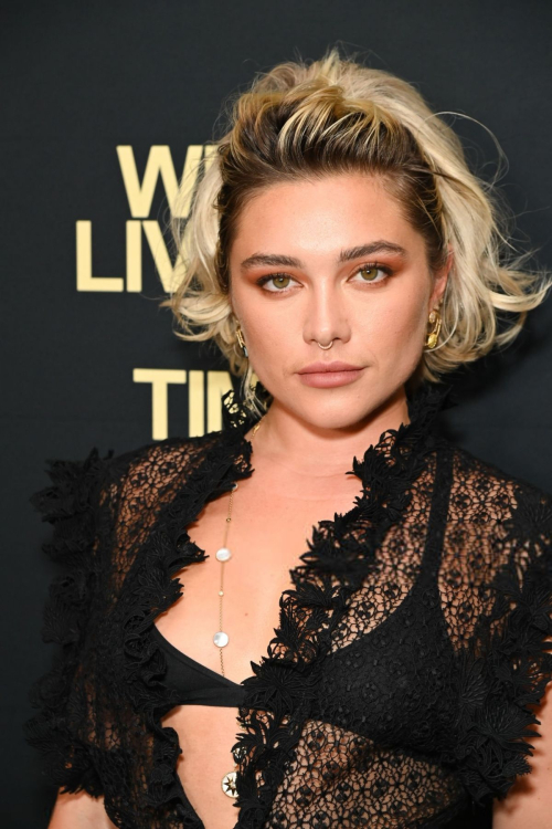 Florence Pugh We Live in Time Screening Crosby Street Hotel New York September 2024 6