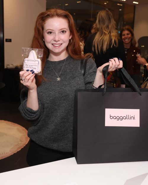 Francesca Capaldi at Baggallini Pop-up Store Celebration Santa Monica, September 2024