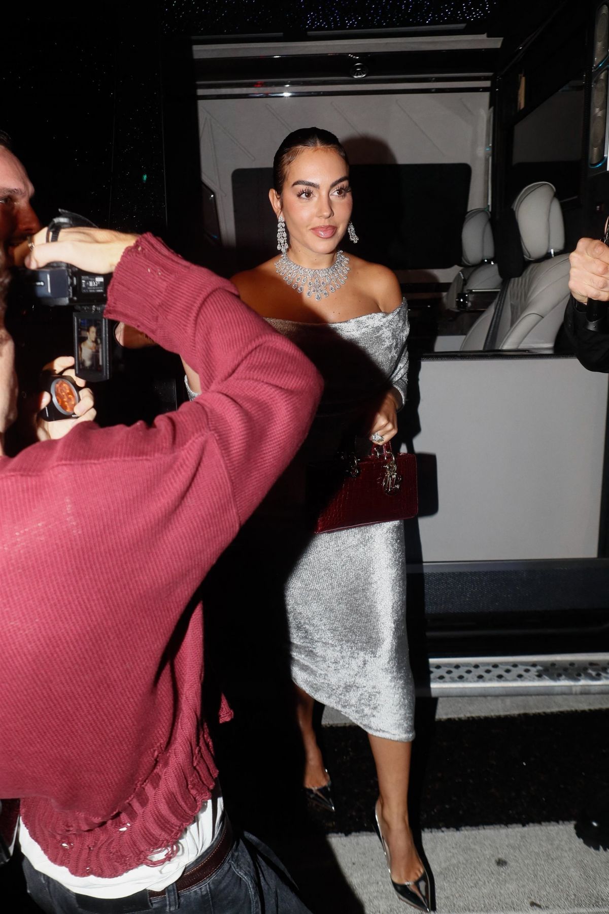 Georgina Rodriguez at Messika Show at Paris Fashion Week, September 2024