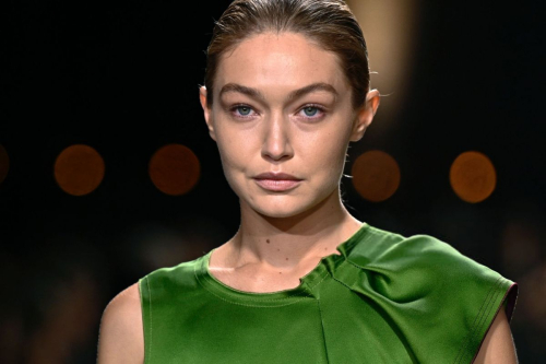 Gigi Hadid at Victoria Beckham RTW Spring 2025 Show, Paris Fashion Week, September 2024 1