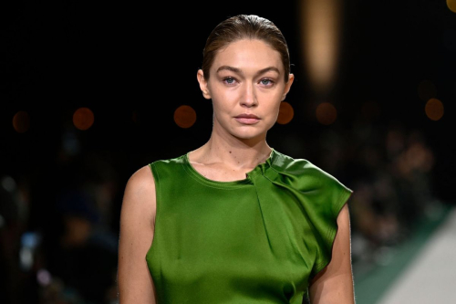 Gigi Hadid at Victoria Beckham RTW Spring 2025 Show, Paris Fashion Week, September 2024 2