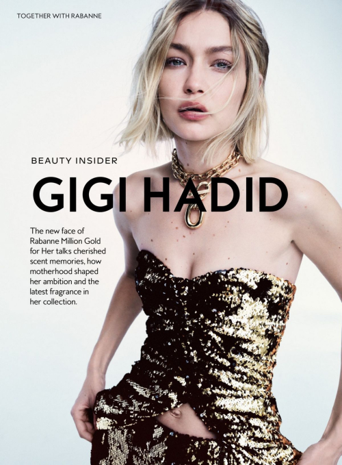 Gigi Hadid InStyle Australia Spring 2024