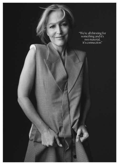 Gillian Anderson in Marie Claire Australia October 2024 5