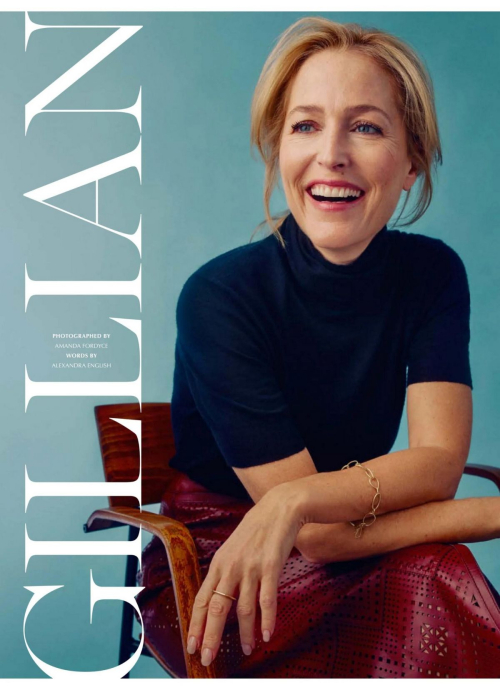 Gillian Anderson in Marie Claire Australia October 2024 6