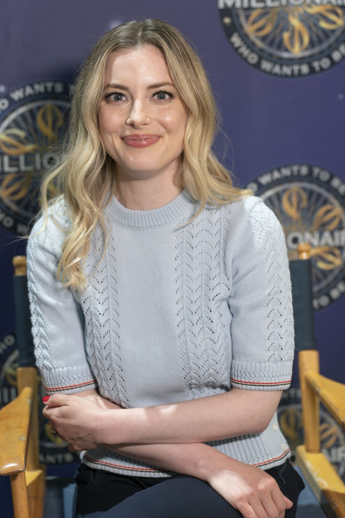 Gillian Jacobs at Who Wants To Be A Millionaire