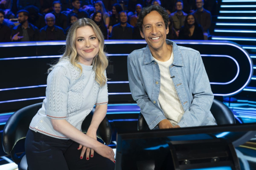 Gillian Jacobs at Who Wants To Be A Millionaire 1