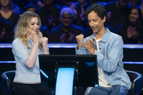 Gillian Jacobs at Who Wants To Be A Millionaire 3